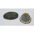 Pair of Isreali Pin Badges