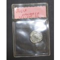 Ancient Coin in Folder