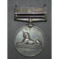 Full Size 1882 Egypt Medal with El-Teb Tamaai Clasp to:122 Corpl.F.A.Cullen 17th Lancers