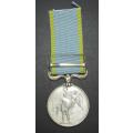Full Size 1854 Crimea Medal with Sebastopol Clasp - Not Named