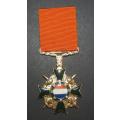 SADF - Full Size Honoris Crux (HC) Diamond Medal - Stamped Silver