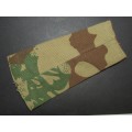 South African Task Force Camo Slip on Rank