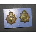 South African Collar Badge Pair