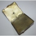 Vintage Hallmarked Silver Cigarette Case - Weighs 68 Grams