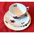 Vintage Colclough Ridgway Bone China Tea Set - Amoretta Pattern no.  7906  Floral Rose. 28pcs.