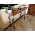 80cm - 4 x Hairpin Furniture Leg - Desk / Dining Table. Powder Coated BLACK