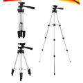 Lightweight universal easy to use tripod with built in leveler.
