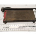 Small Steel Vintage Guillotine