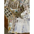 Estate lot stamps, covers - remainders - large lot.