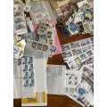 Estate lot stamps, covers - remainders - large lot.