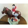 Beswick - " The Champion " Pony with little rider - Too cute  !            SUPER SALE !!!
