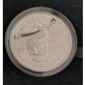 2019, 1Oz, SILVER PROOF KRUGERRAND WITH COA