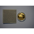Natura Black Rhino 1/2 oz gold coin (24 carat)