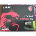 MSI Nvidia GeForce GTX 960 Gaming 4G (4GB) Graphics Card (Free Shipping)