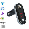 For Cellphone Bluetooth Fast Charger Hands-Free Calling MP3 Player Car Player