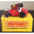 SPRINT RACER MB 34 ! 1990 !! RARE Red VARIANT ! +  Original Box ! Matchbox !! EXCELLENT !