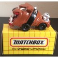 MATCHBOX MB-73 ROTWHEELER !! RARE BROWN VARIANT !! MINT + Original Box !!