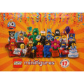 LEGO SERIES 18 COMPLETE SET OF 17 MINIFIGURES !! PARTY SERIES !! All Sealed In Unopened Packets !!