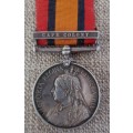 Queen`s South Africa Medal Boer War Era - ` Ghost`