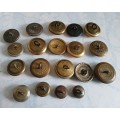 Naval Buttons - Lot