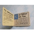WW2 Era Stamp Booklet
