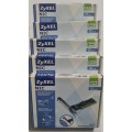 5 x ZYXEL Fast Ethernet PCI Adapter 10/100 FN312 (Low Profile Bracket included)