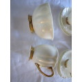 Royal doulton - White with Gold Trim Tea Set