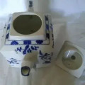 Vintage Blue & white Teapot