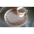 Vintage James Kent Harmony Rose Tennis Set Tea and a sandwich in one