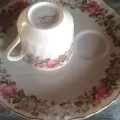 Vintage James Kent Harmony Rose Tennis Set Tea and a sandwich in one
