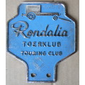 RONDALIA TOERGIDS / TOURING GIDE + RONDALIA CAR BADGE --Complete with all maps, Rhodesia ect.. RARE!