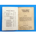 Wallabies Rugby Tour to South Africa 1953 Fixture List