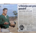 KLEINTJIE GROBLER -- Die Huisgenoot Sportalbum  ,  8 Aug 1975 (Springbok Rugby)