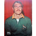 PIET DU PLESSIS -- Die Huisgenoot Sportalbum  ,  28 Jul 1972 (Springbok Rugby)