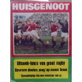 Britse Leeus 1974 toer na Suid Afrika Huisgenoot 21 Junie 1974. (Springbok Rugby)