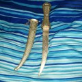 Turkey brass sward dagger 32 centimeter in length and width 4 centimeter.