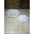Corning ware bowls with stand