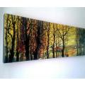 'THE FALL AND THE RETURN' --- Painting by South African Artist, Cherie Roe Dirksen 762 x 255 x 40