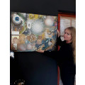 Large Original ABSTRACT Painting by South African Artist, Cherie Roe Dirksen - Beautiful Wall Art