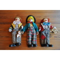 Vintage China Clown Dolls