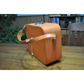 Vintage Orange Carry / Vanity Case (with key)
