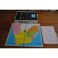 Vintage Geo-Tactics South Africa Board Game (incomplete)