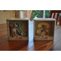 Figurines By Gund Letter R and Number 3