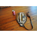 Vintage Tennis Racket Sleeve With Zipper Pockets (see all pics)