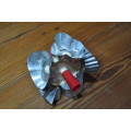 Vintage 5 Shape Rolling Cookie Pastry Cutter