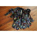 Black Ties With Multi Colour Musical Notes 10 In Total
