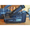 Sony Video 8mm Video Cameras (not working selling as is)