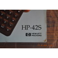 Hewlett Packard HP-42S Original Owners User Manual