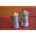 Vintage Silver Plated Salt and Pepper Shakers