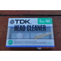 TDK Head Cleaner For 8mm and Hi8 Camcorders (new)